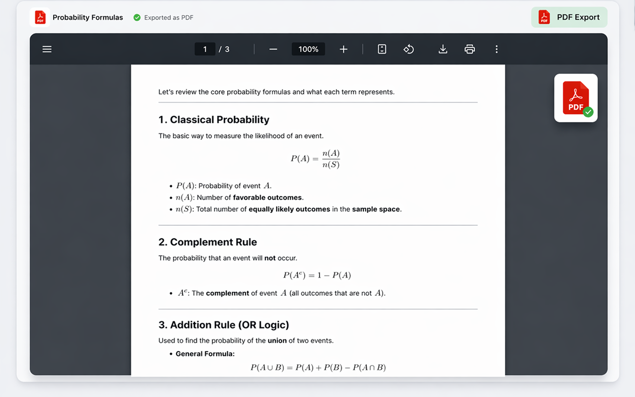 Export DeepSeek chat as PDF